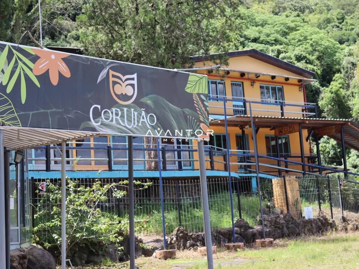 Fachada da casa com área externa — Loja com 1 sala para alugar em Itaara, Itaara/RS