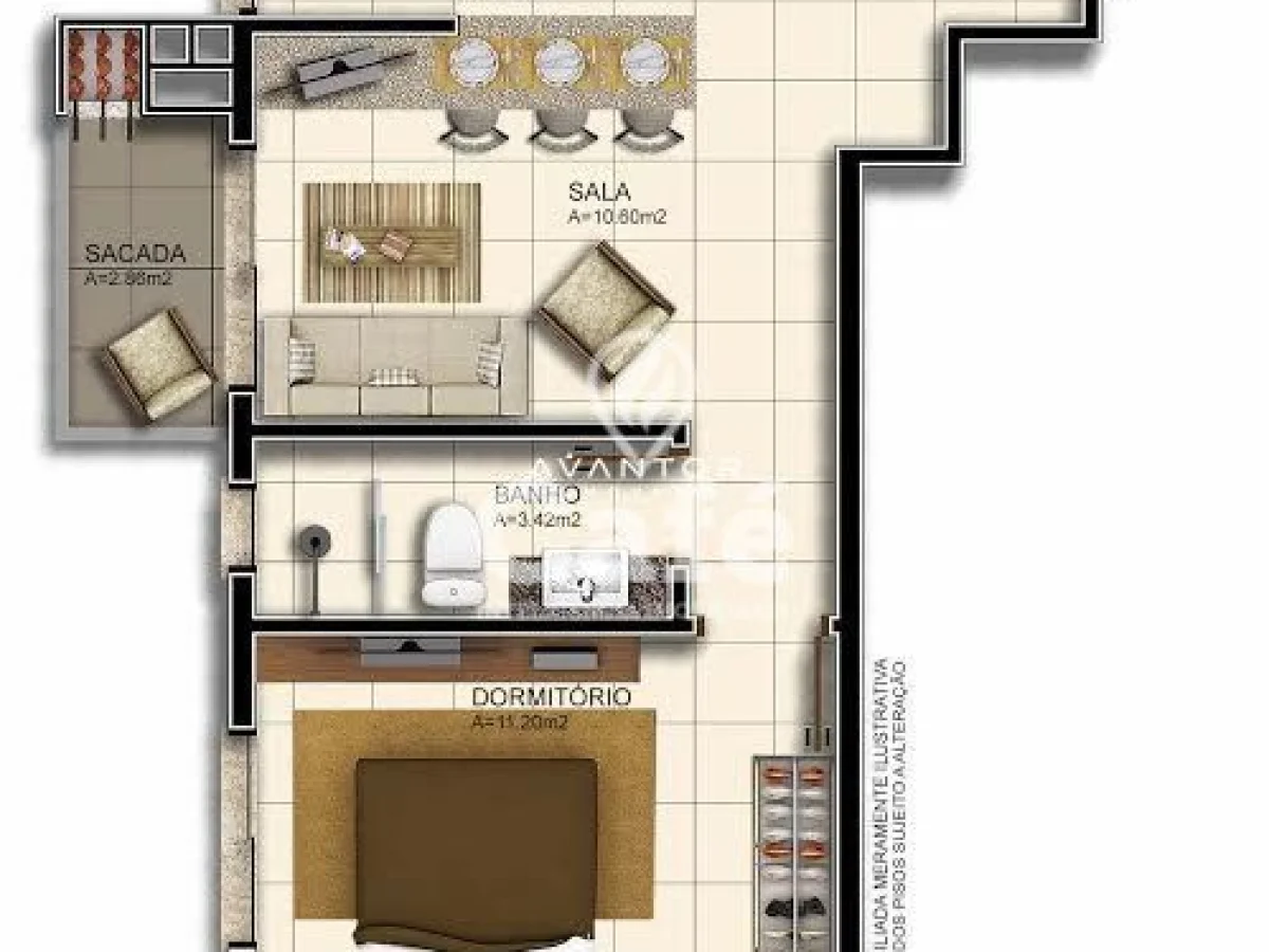Residencial Terrunyo, Camobi, Santa Maria/RS — foto 4 de 6
