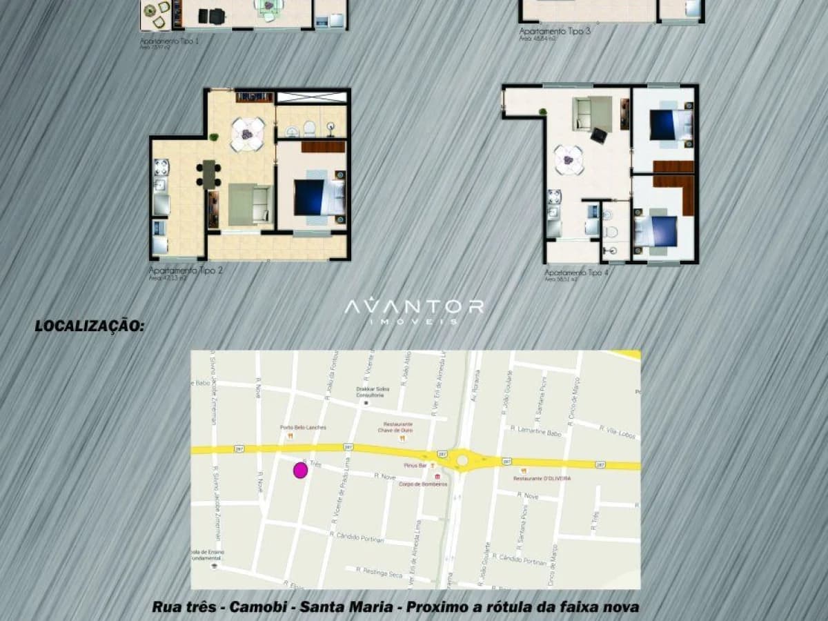 Planta 1 — Residencial Júlia