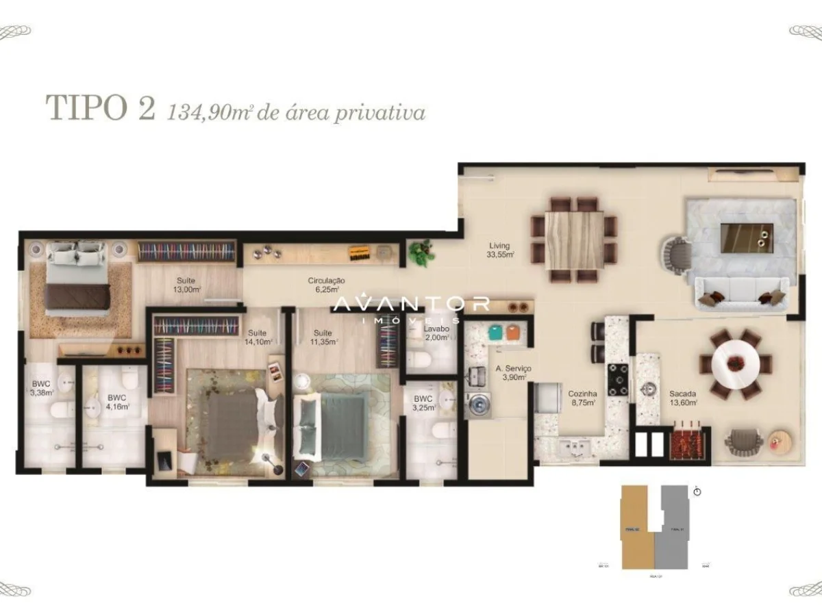 Planta 2 — Le Premier