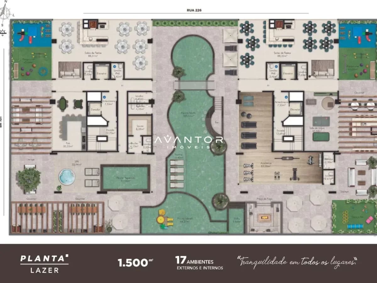 Planta 6 — Half Beach