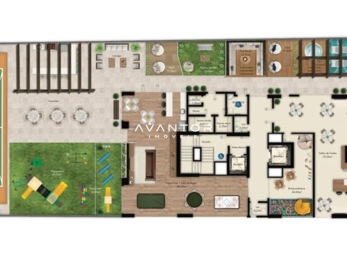 Planta 1 — Urban Beach