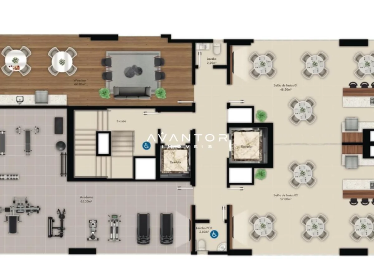 Planta 5 — Urban Beach