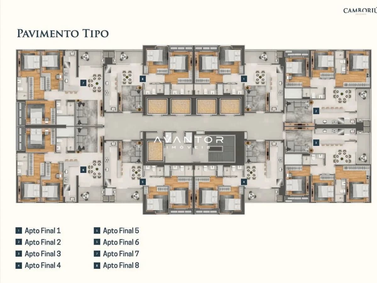 Planta 12 — Camboriú Boulevard
