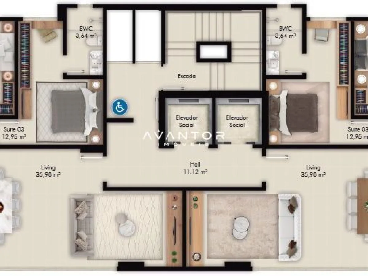 Planta 2 — Artesano Residence