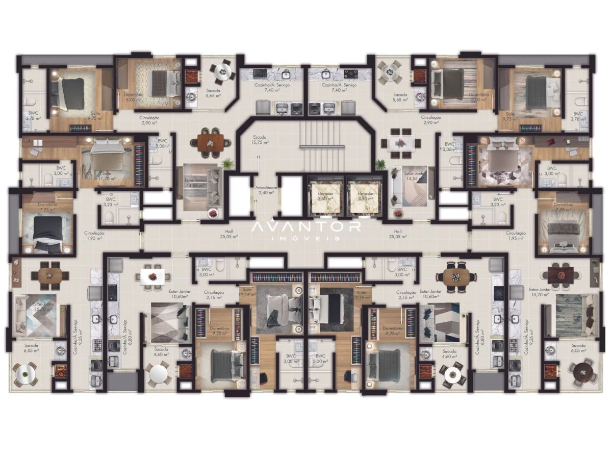 Planta 1 — West Village
