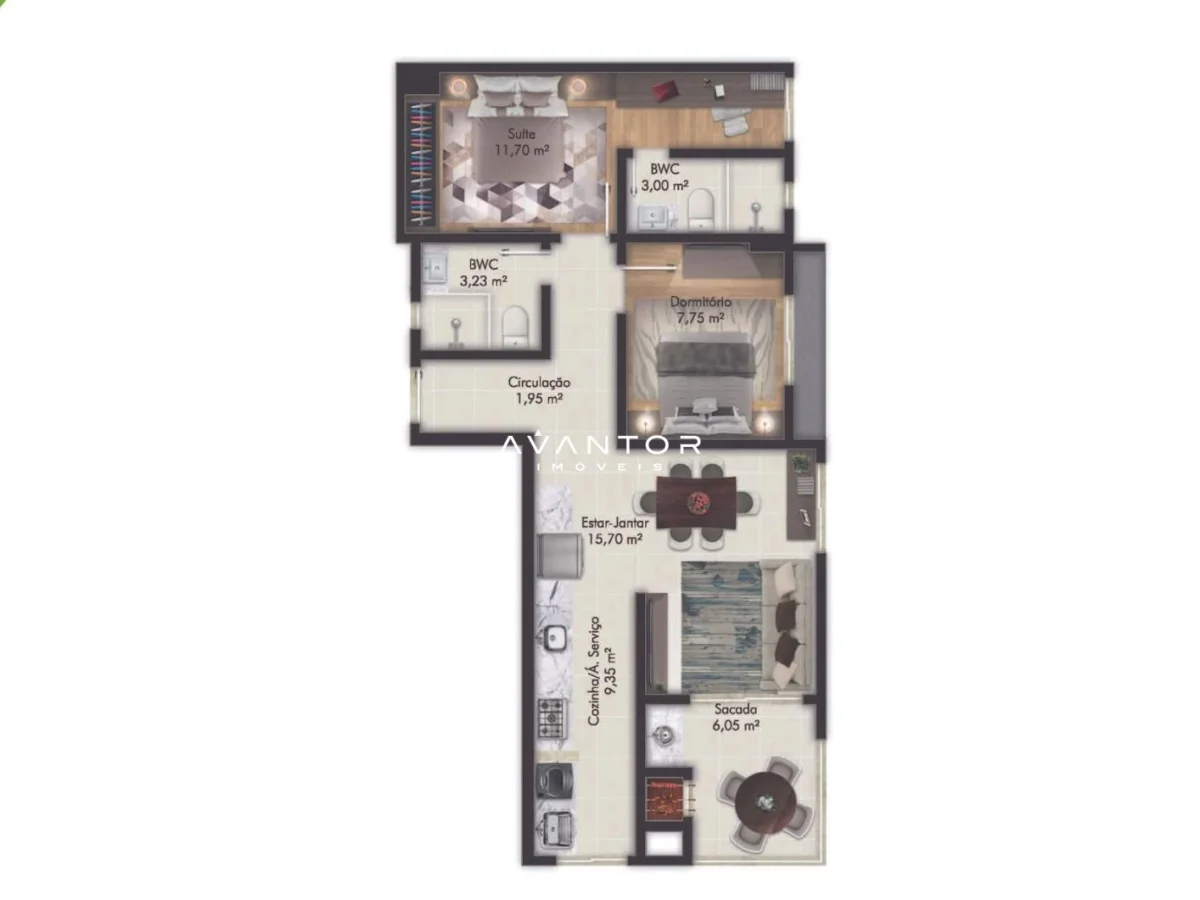 Planta 3 — West Village
