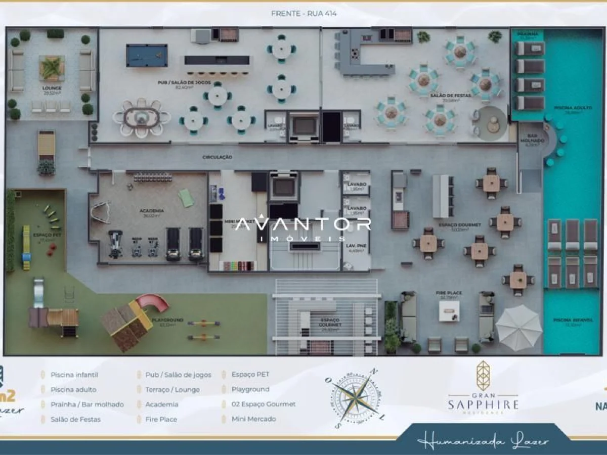 Planta 7 — Gran Sapphire Residence