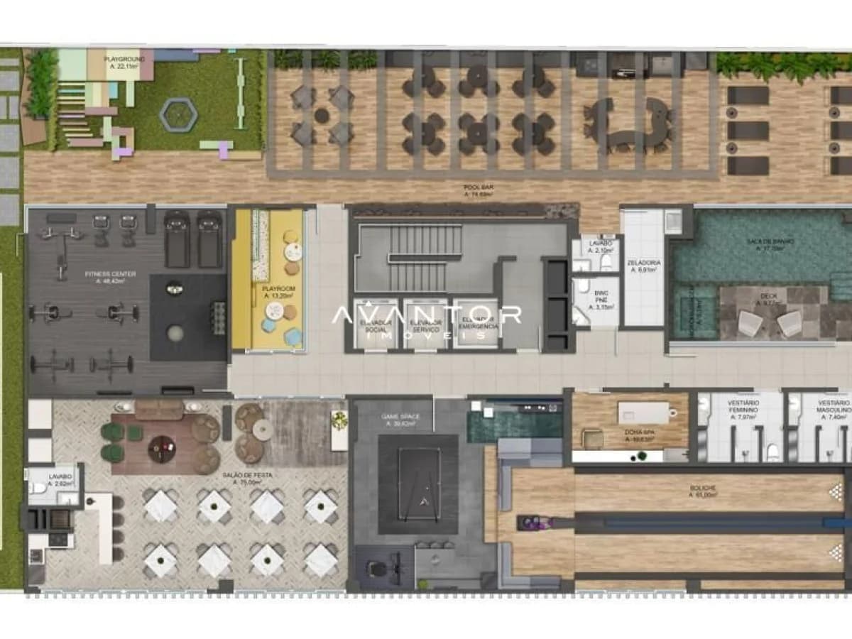 Planta 2 — Doha Tower