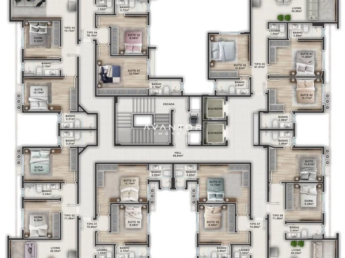 Planta 4 — Jardim Bom Sucesso