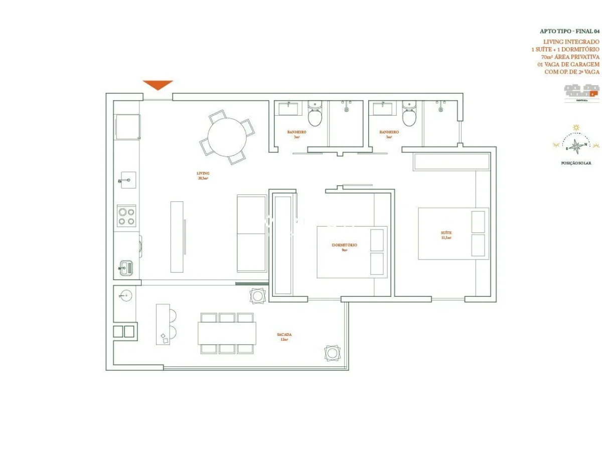 Planta 11 — Coral Way Residence