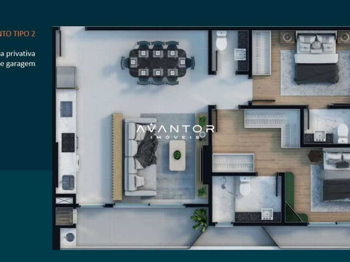 Planta 4 — Diamond Hill Residence