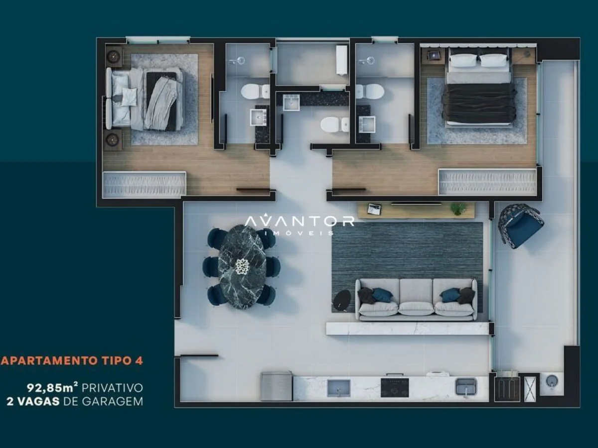Planta 7 — Diamond Hill Residence