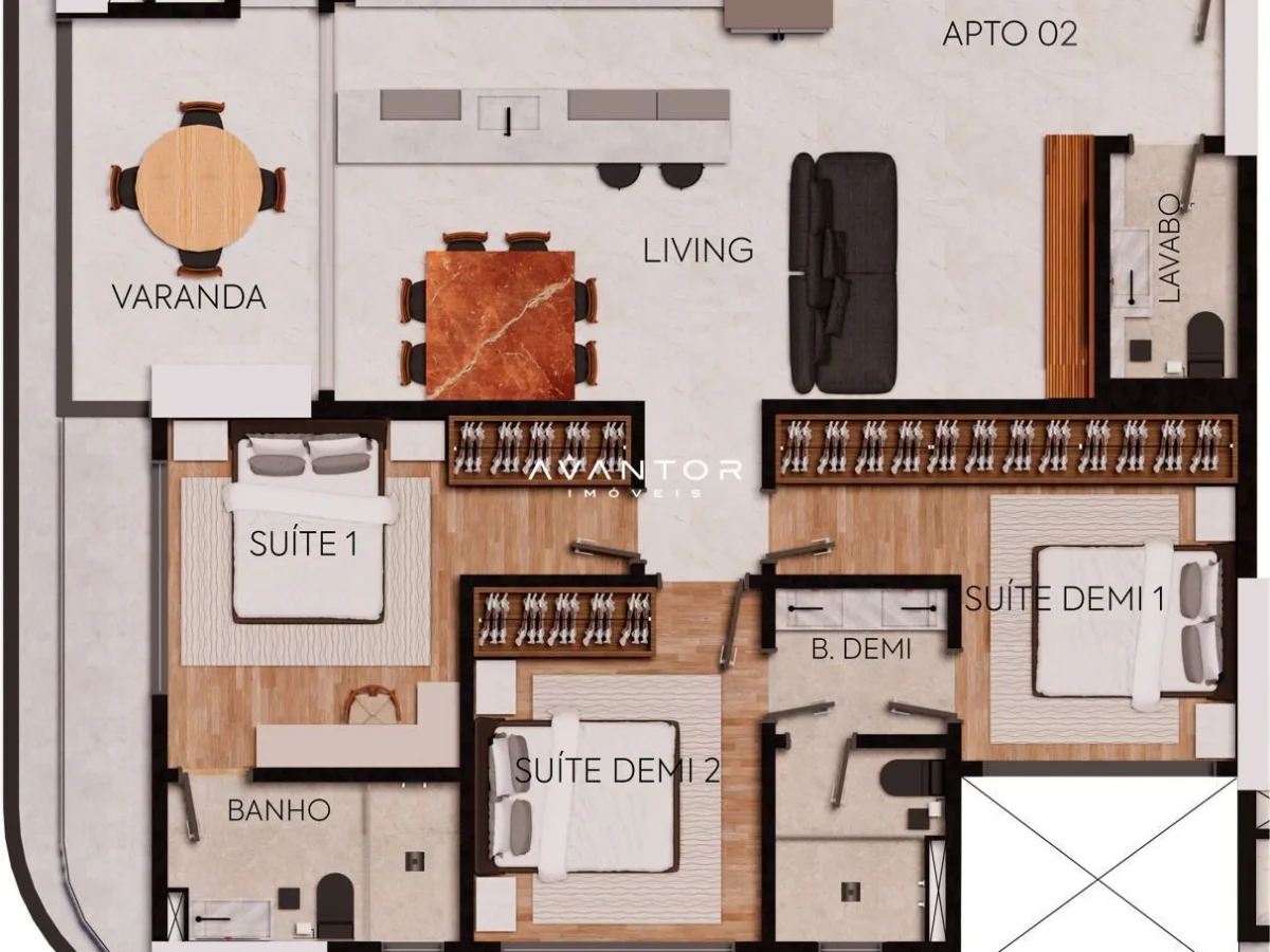 Planta 2 — Brava Green Home Club