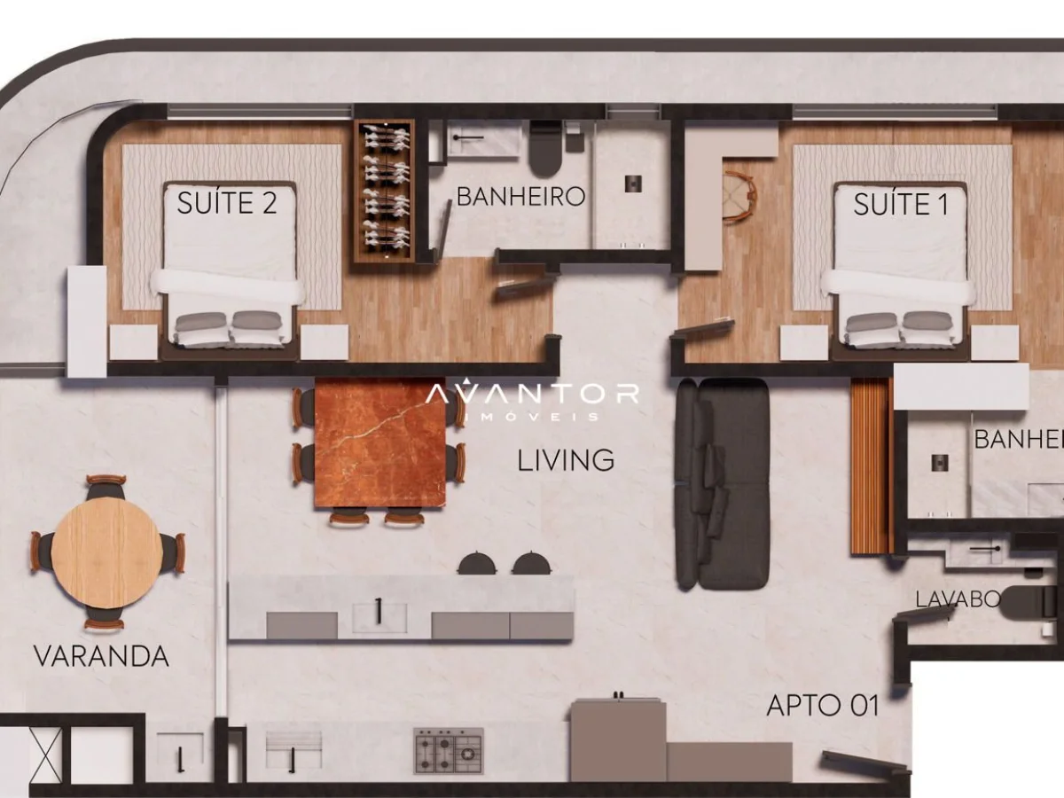 Planta 3 — Brava Green Home Club