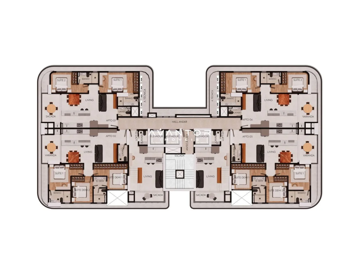 Planta 5 — Brava Green Home Club