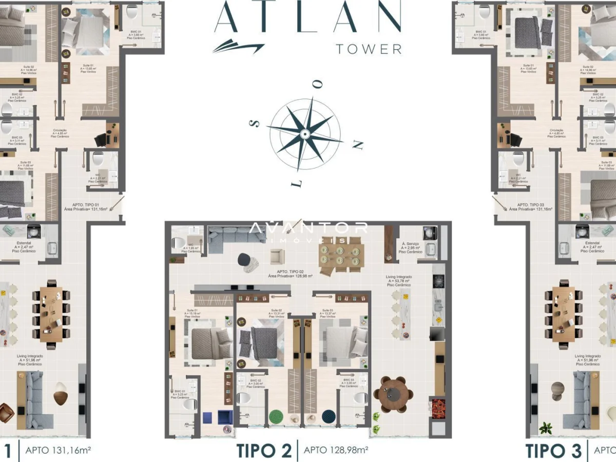 Planta 4 — Atlan Tower