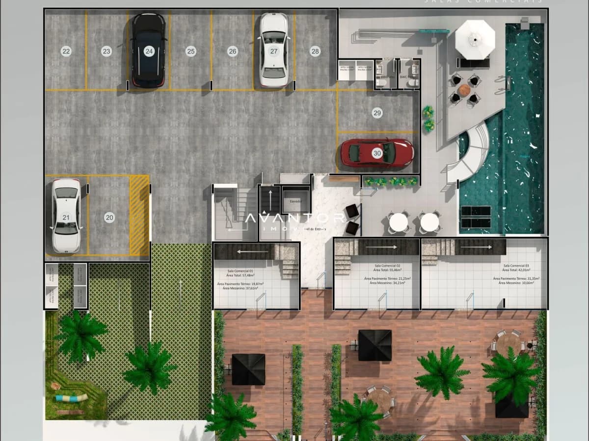 Planta 4 — Brava Center