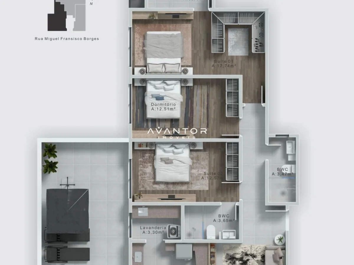 Planta 1 — Brava Vel