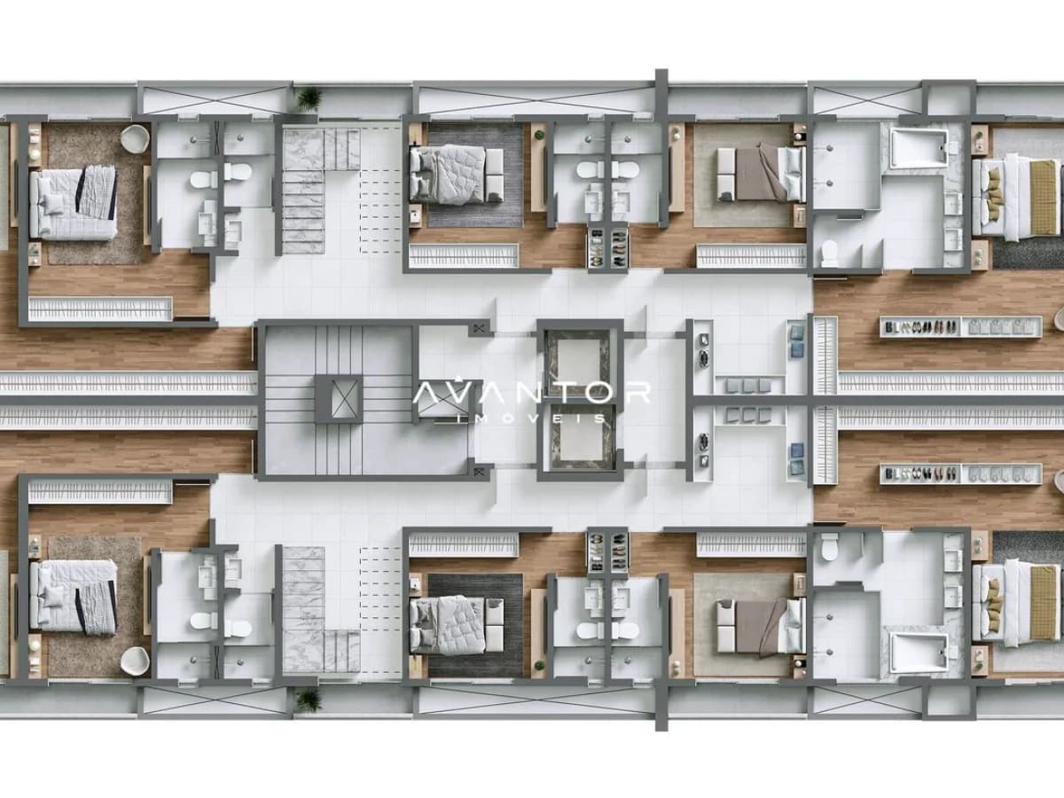 Planta 10 — Bay House Residence