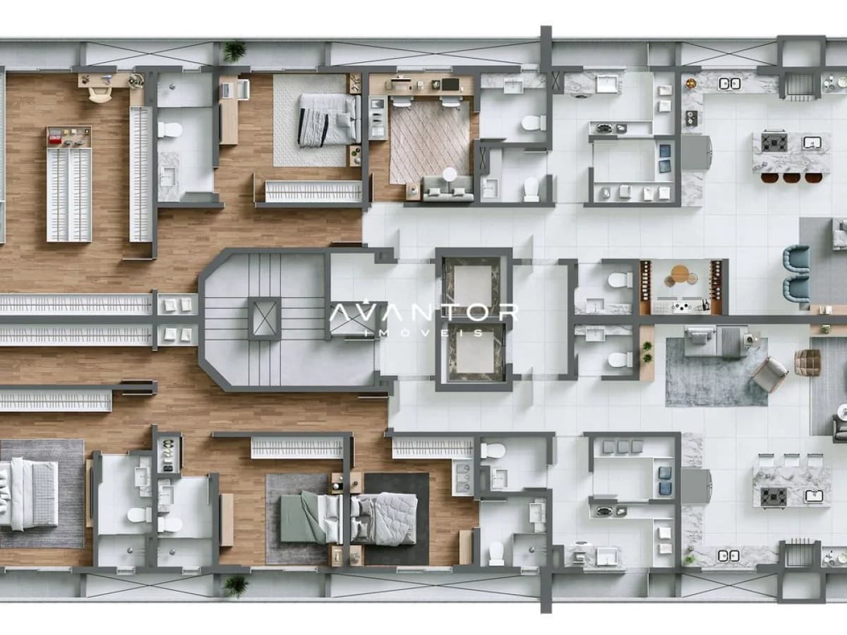 Planta 12 — Bay House Residence