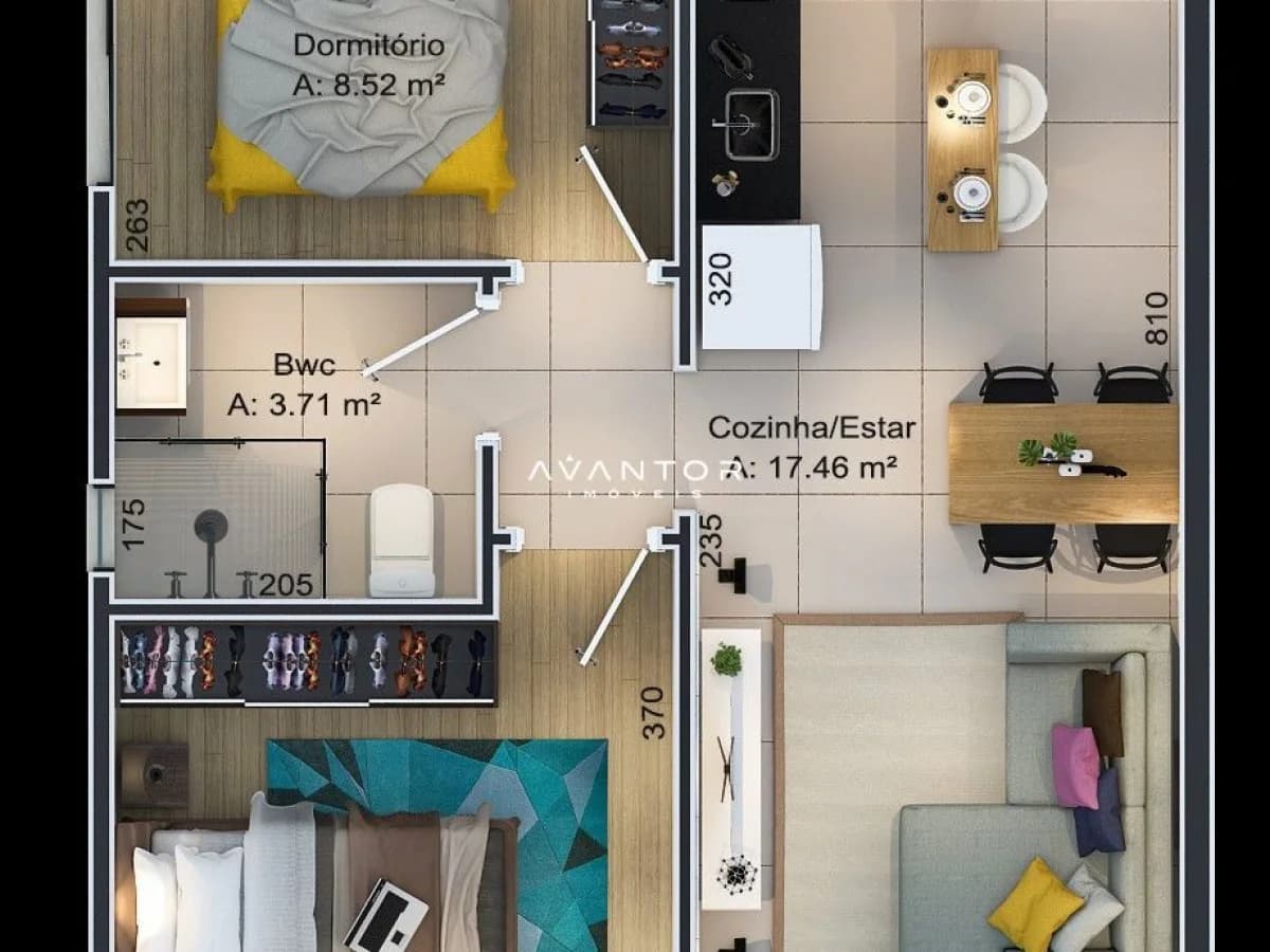 Planta 1 — Villa Gaivotas