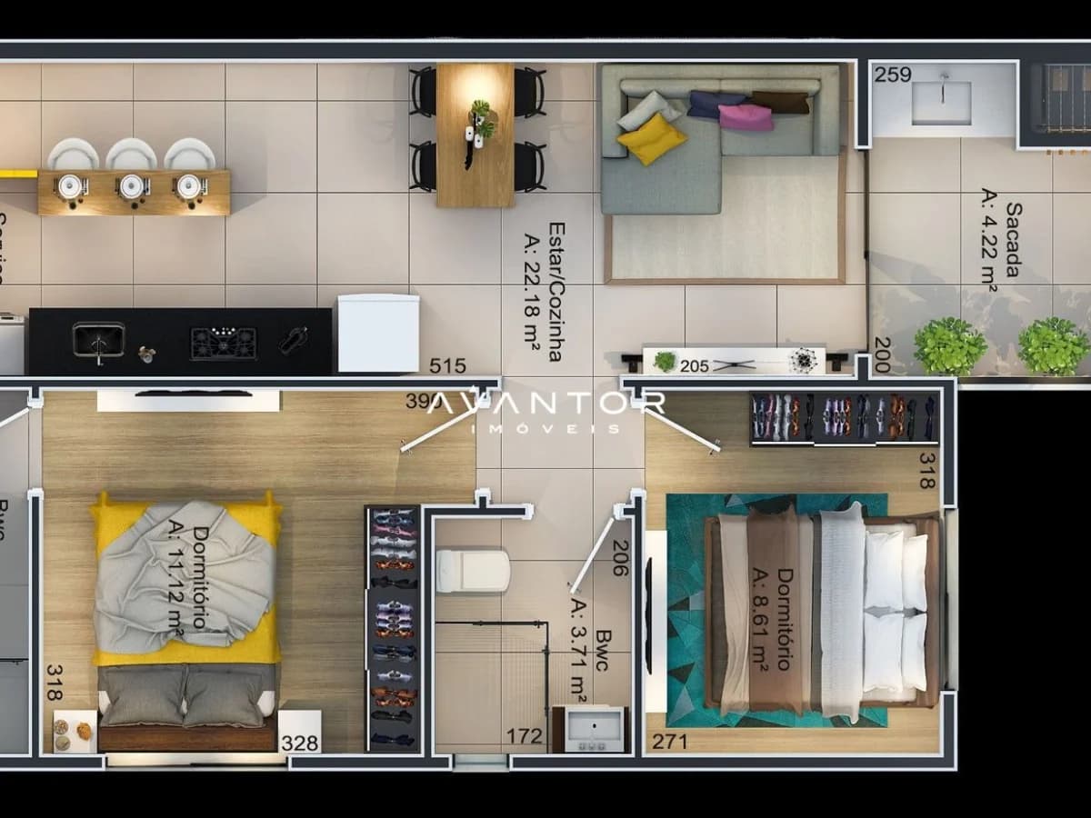 Planta 5 — Villa Gaivotas