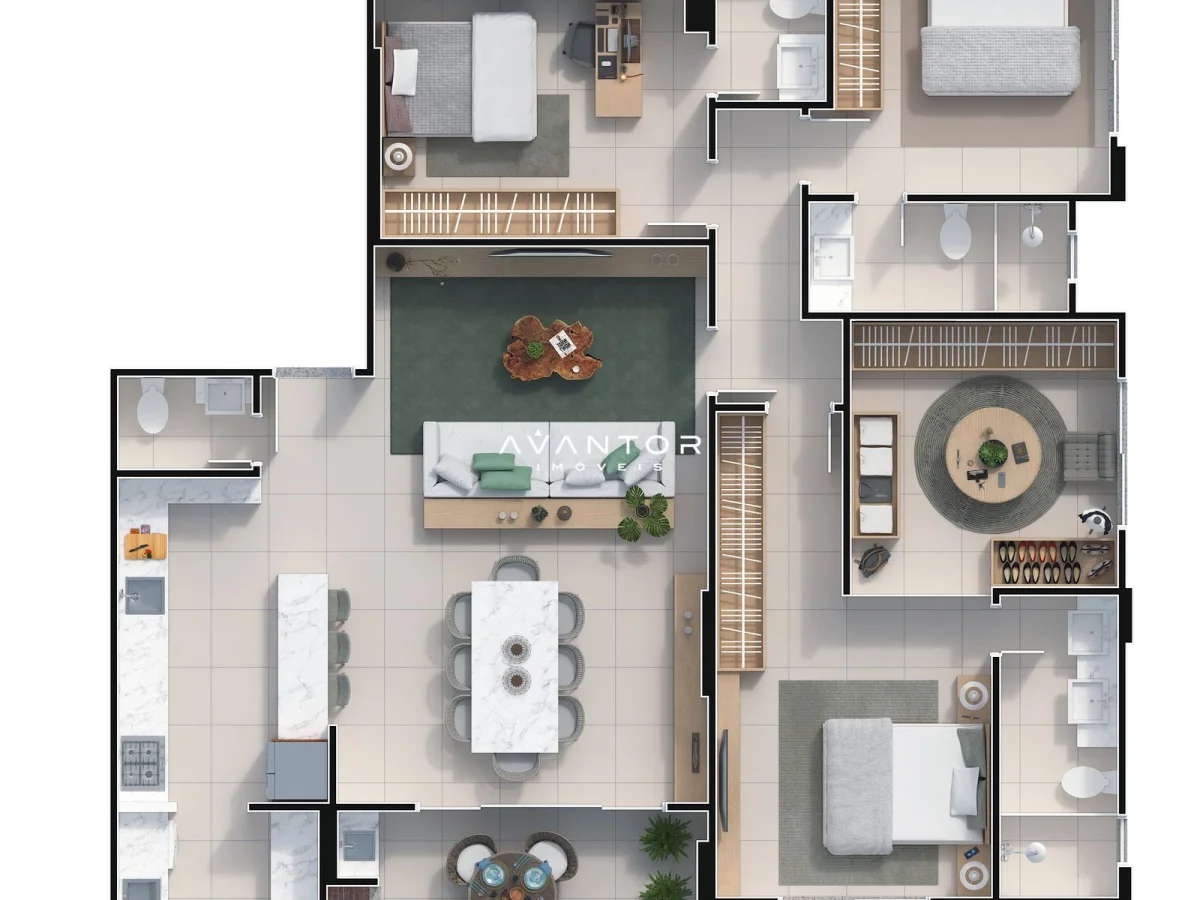 Planta 3 — Pontal Di Vitta