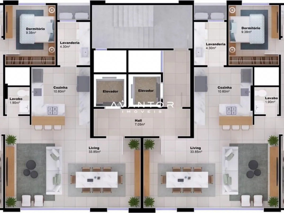 Planta 3 — Solar di Capri