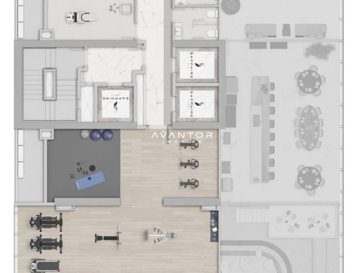 Planta 4 — Sapphire Tower