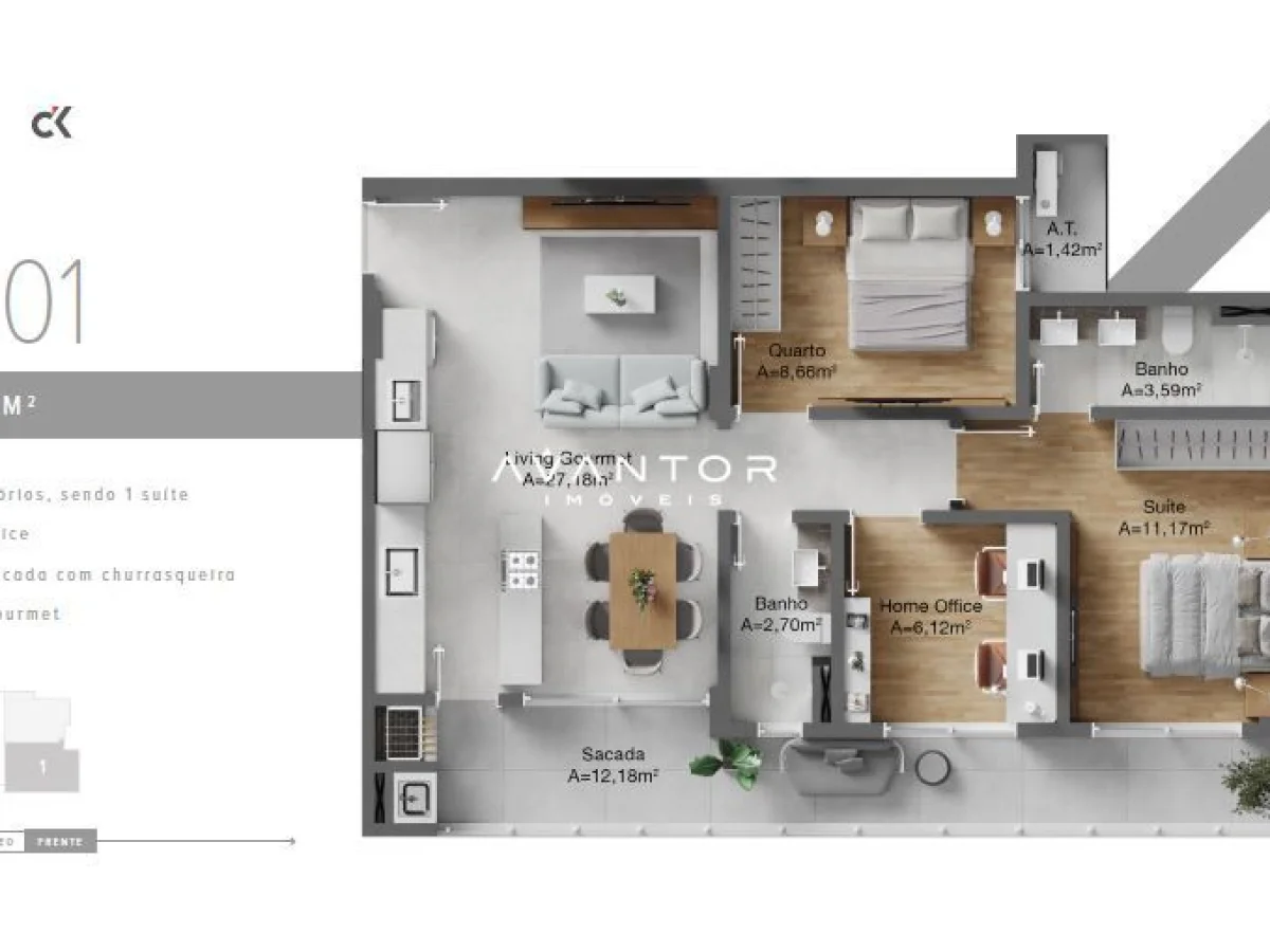 Planta 5 — Urbe Residence
