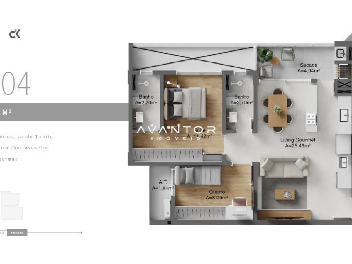 Planta 7 — Urbe Residence