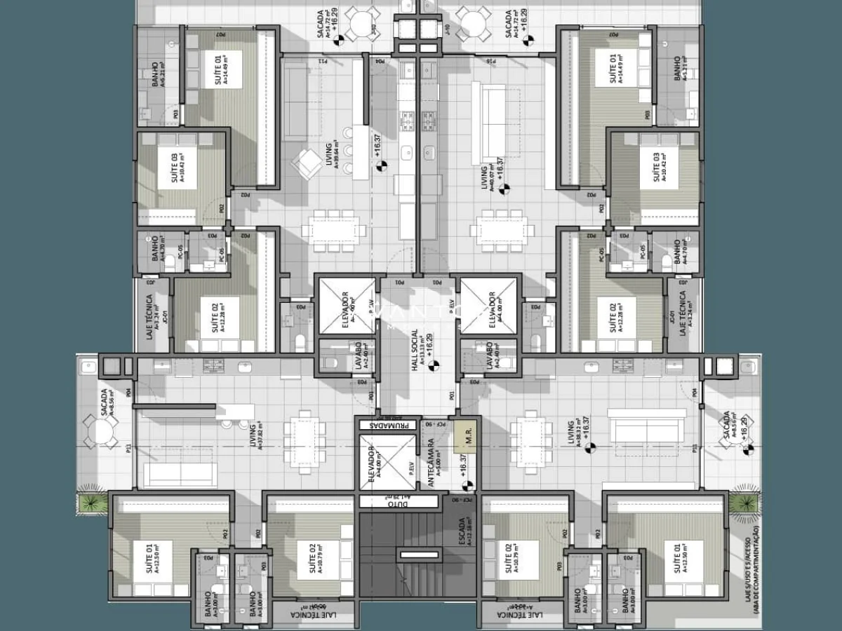 Planta 1 — Brava Ocean