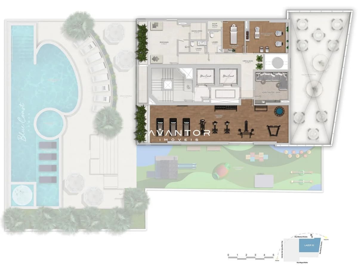 Planta 6 — Blue Coast Tower