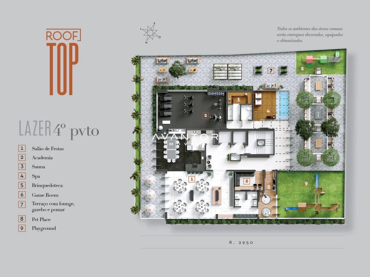 Planta 2 — Rooftop