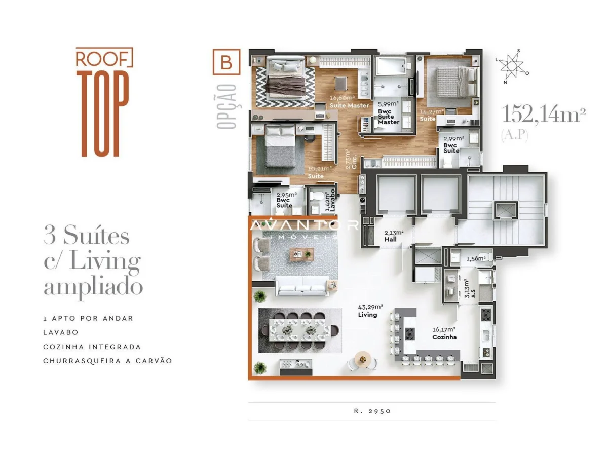 Planta 5 — Rooftop