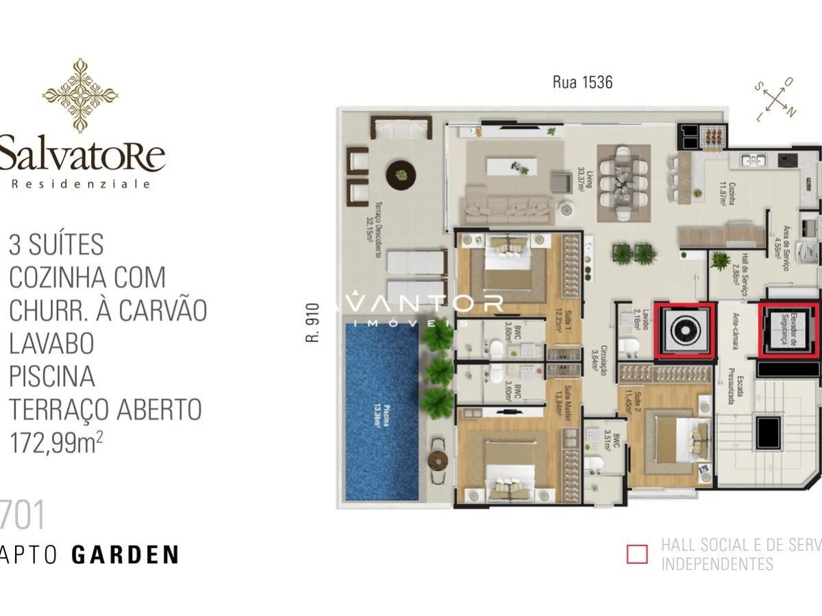 Planta 3 — Salvatore