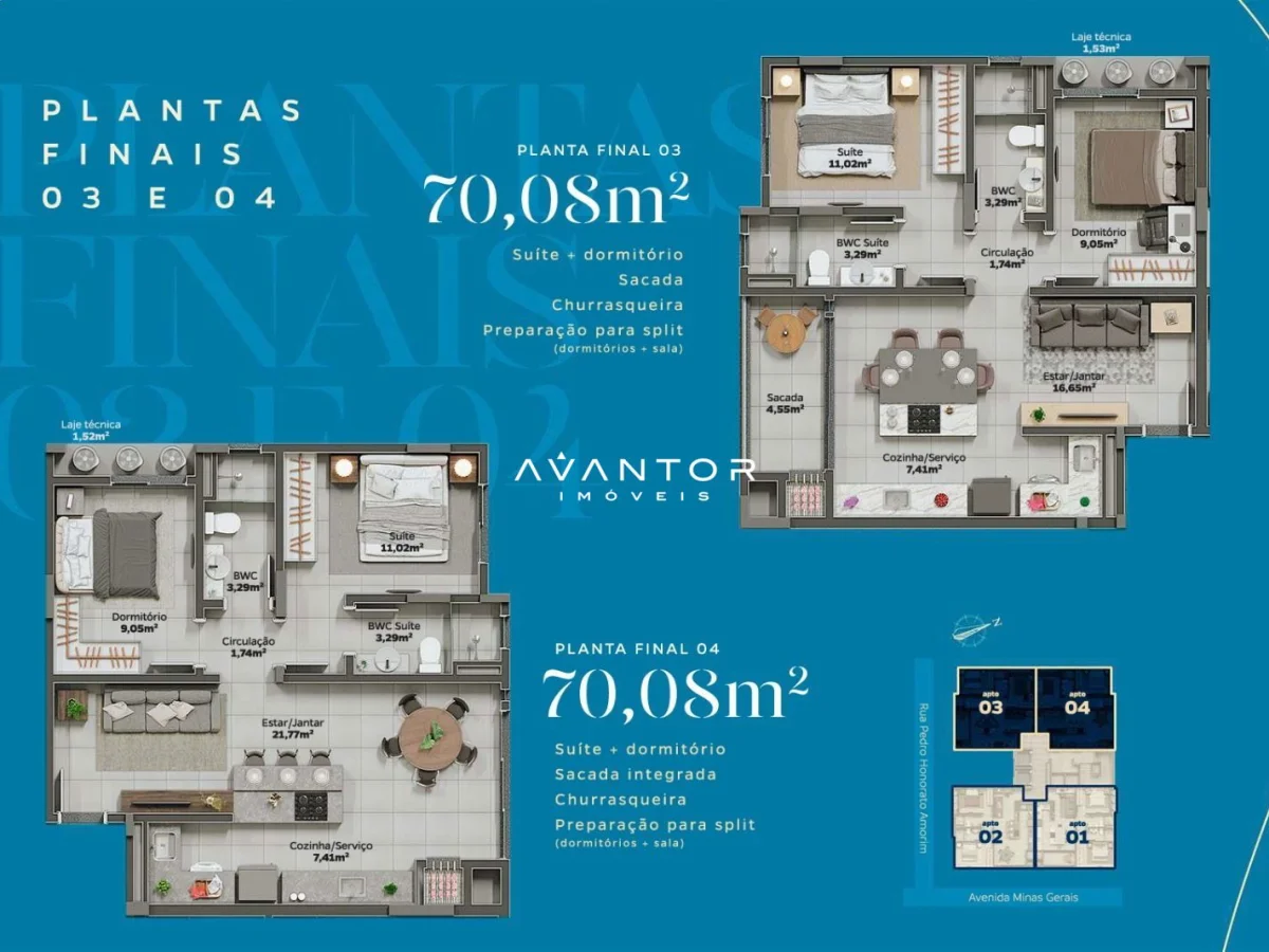 Planta 8 — Saint Pierre Residence