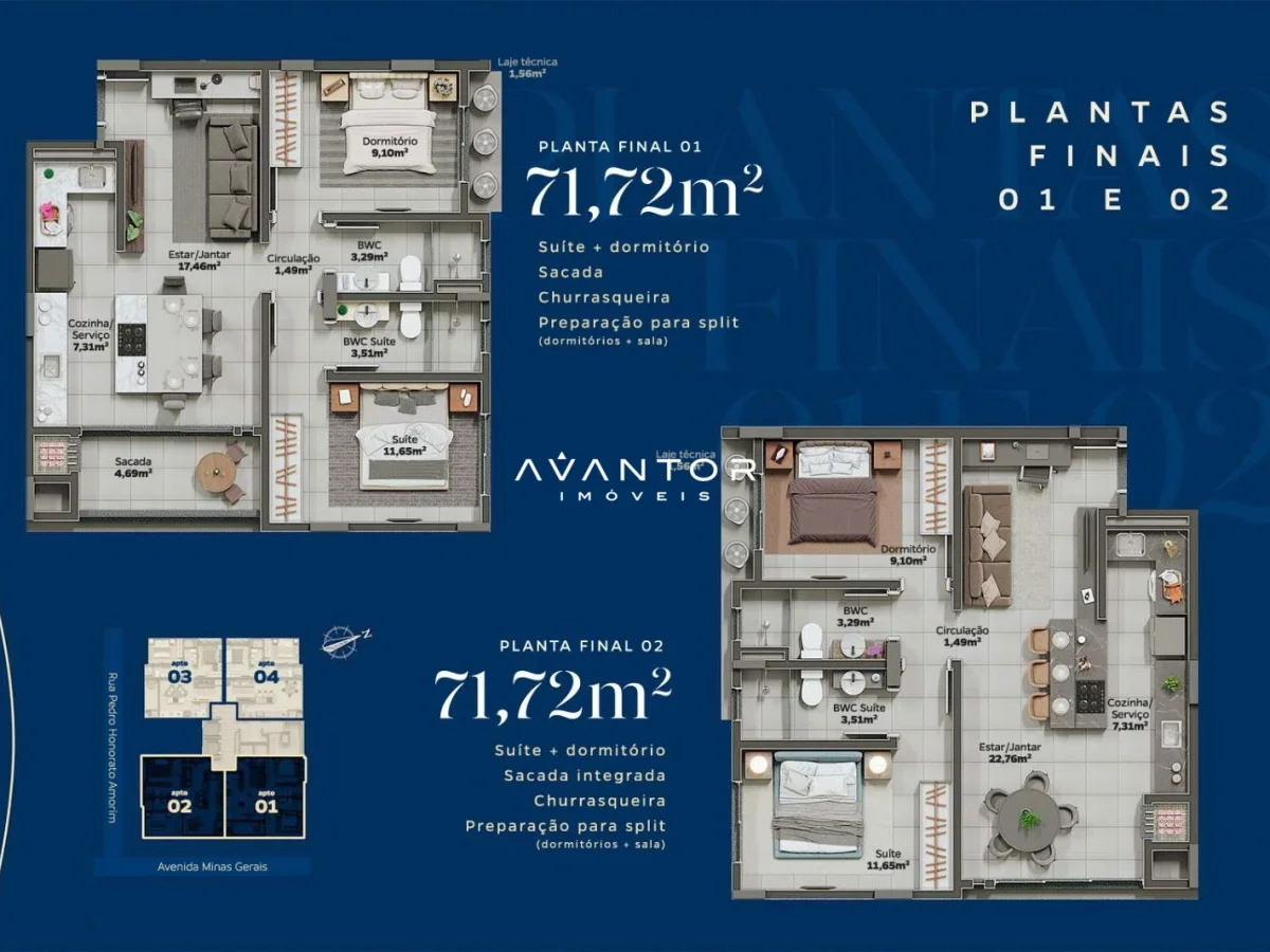 Planta 12 — Saint Pierre Residence