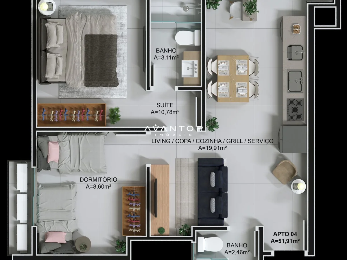 Planta 11 — Ciano Residence