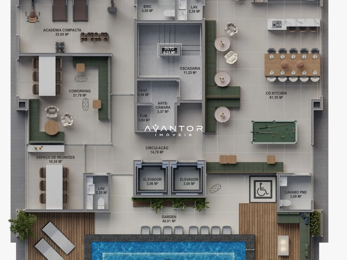 Planta 7 — For Seasons Apartments