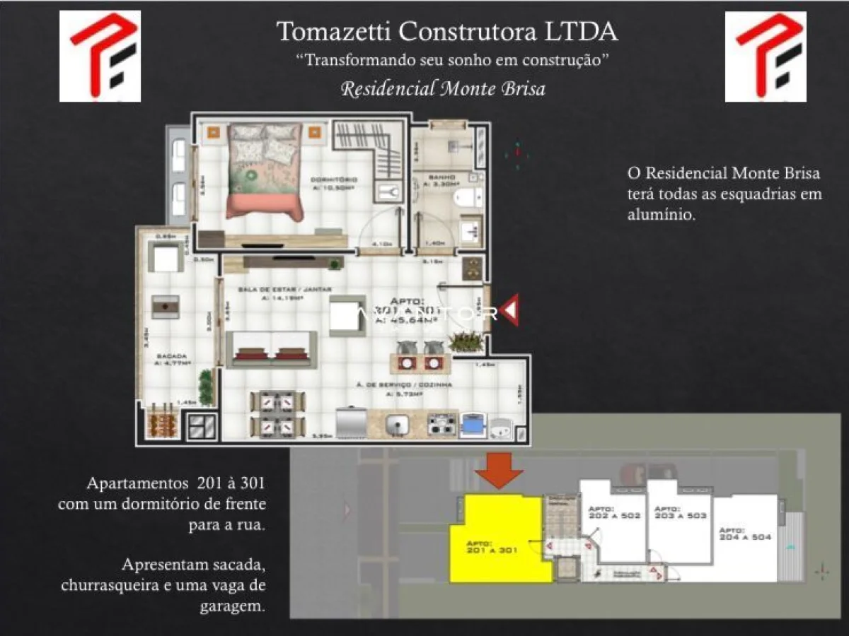 Residencial Monte Brisa, Camobi, Santa Maria/RS — foto 3 de 3