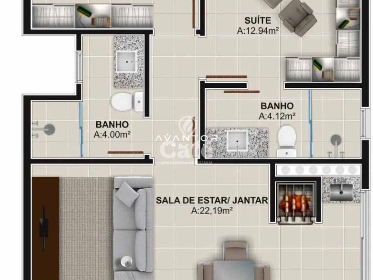 Residencial dos Jasmins, Patronato, Santa Maria/RS — foto 4 de 5