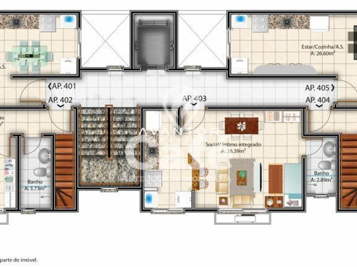 Planta 2 — Residencial  Barcelona