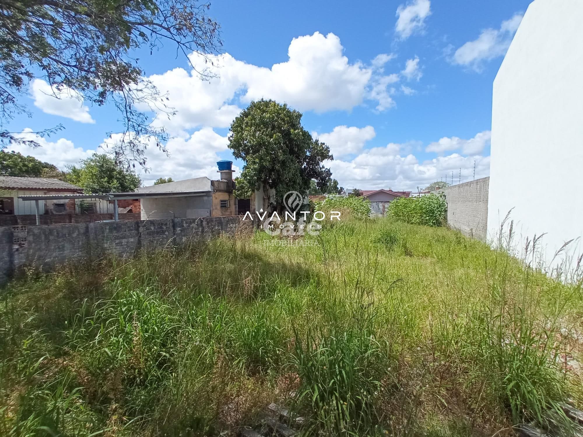 Terreno com vegetação e construções — Terreno à venda em Noal, Santa Maria/RS