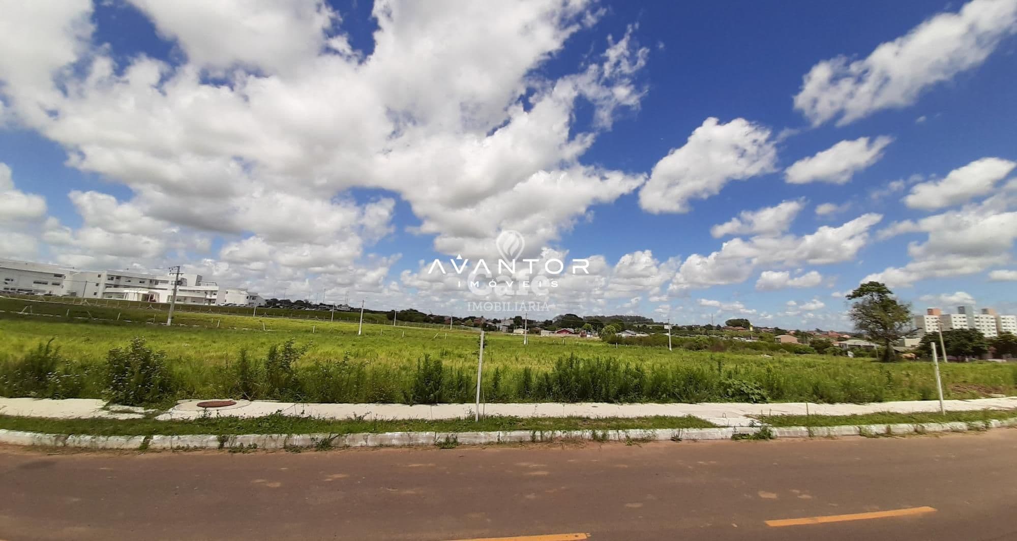 Lote com 322,50m², na parte alta do Residencial Alberto Schons — Terreno à venda em Pinheiro Machado, Santa Maria/RS