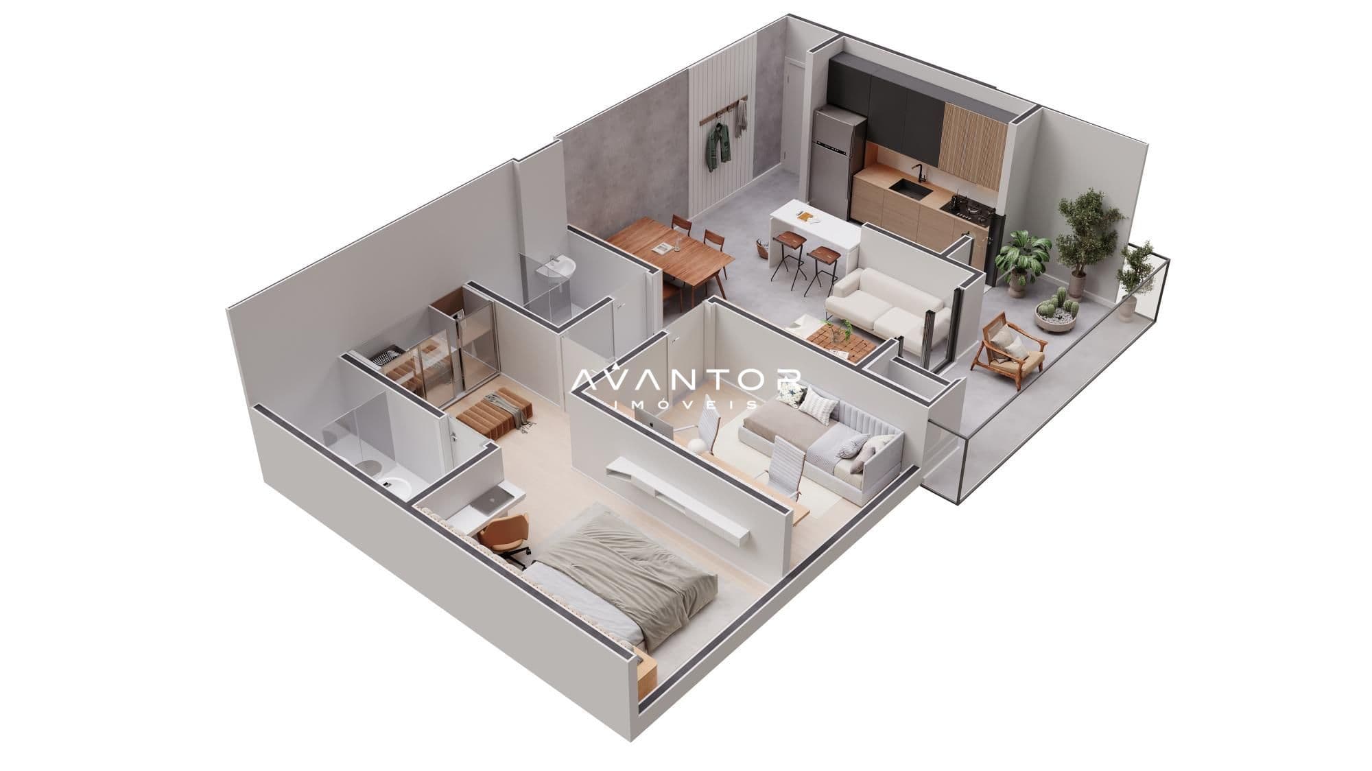 Apartamento com 2 quartos à venda no Residencial Das Haus, em Menino Jesus, Santa Maria/RS — foto 20 de 26