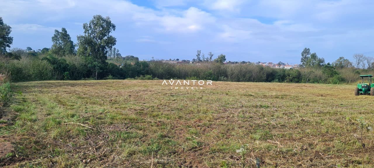 Terreno com vista para área rural e vegetação — Terreno à venda em Diácono João Luiz Pozzobon, Santa Maria/RS