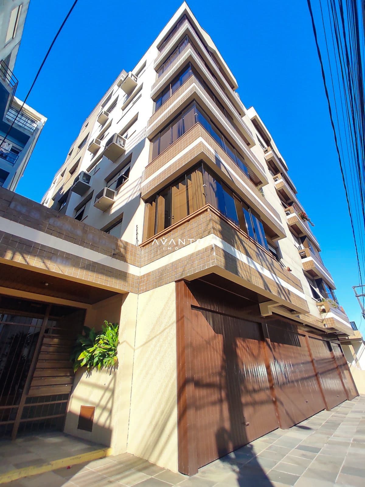 Fachada do prédio com sacada — Cobertura com 3 quartos à venda no Residencial Dona Elisa, em Centro, Santa Maria/RS