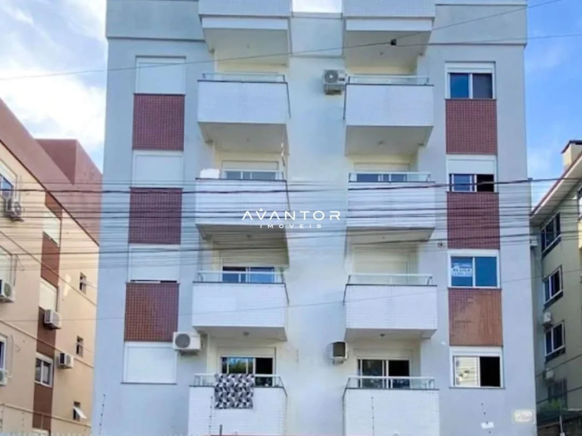 Fachada do prédio com sacadas — Residencial Le Mans, Camobi, Santa Maria/RS